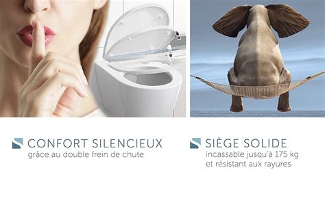 Sch Tte Beach Abattant Wc En Duroplast Avec Syst Me D