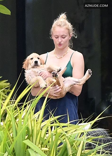 Sophie Turner Sexy In A Green Bikini With Priyanka Chopra AZNude