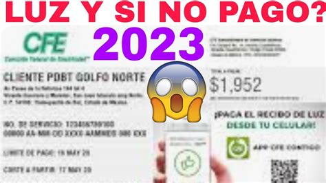 Y Si No Pago La Luz Cfe En Que Problemas Ocasion Youtube