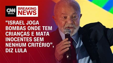 Grupo Parlamentar Brasil Israel Condena Falas De Lula Contra Israel E