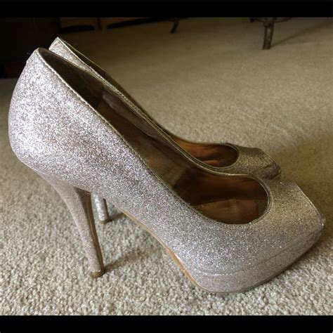 Steve Madden Shoes Steve Madden Pkelle Glitter Heels Poshmark