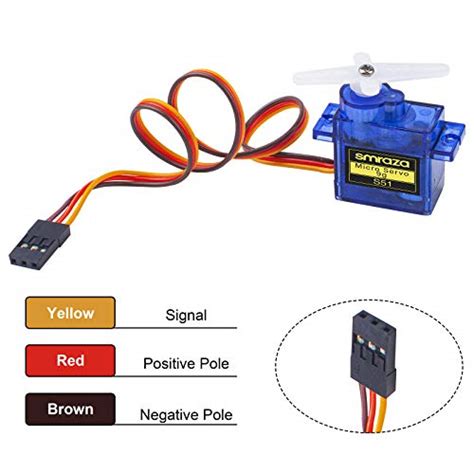 Smraza Sg G Micro Servo Metal Kit De Motor Engranado Para Braz