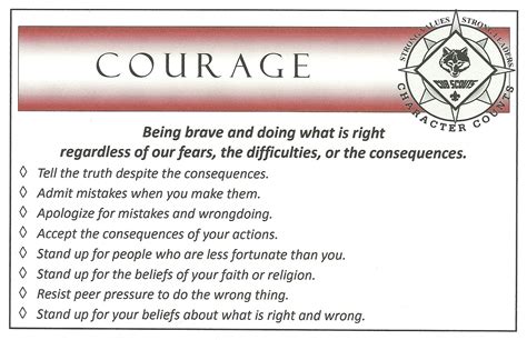 Courage Posters For Kids