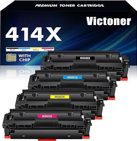 X A Toner Cartridges Packs High Yield With Chip Compatible