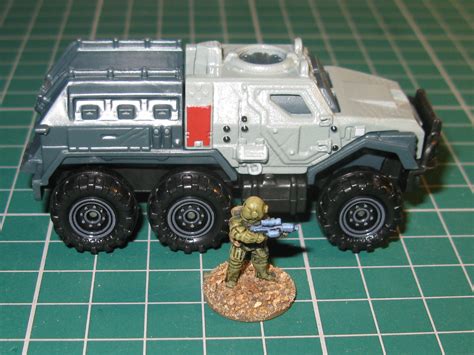 Jims Wargames Workbench 15mm Sci Fi Armoured Apc Truck