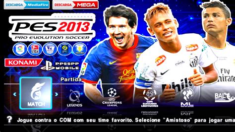 PES 2013 Remasterizado Para ANDROID PPSSPP