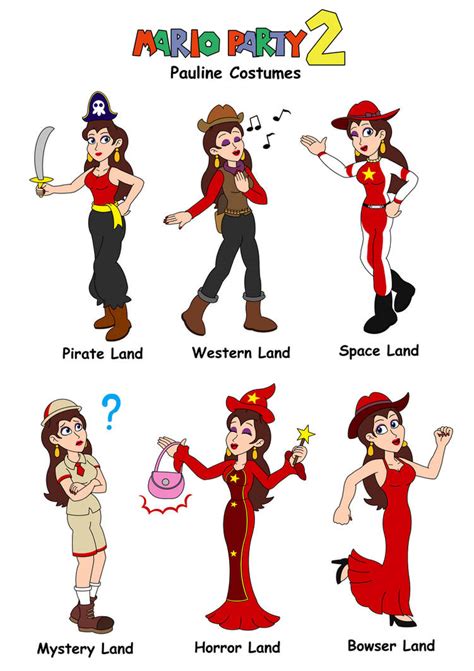 Pauline Costumes By Darkdiddykong On Deviantart