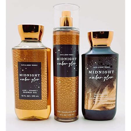 Amazon Bath Body Works Midnight Amber Glow Pc Bundle