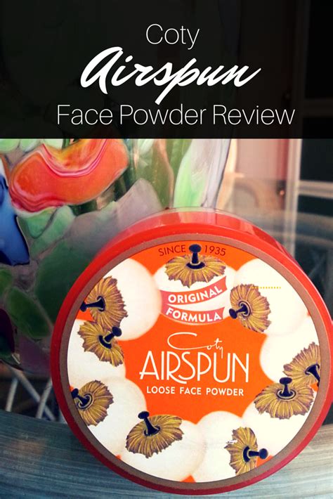 Review: Coty Airspun Face Powder