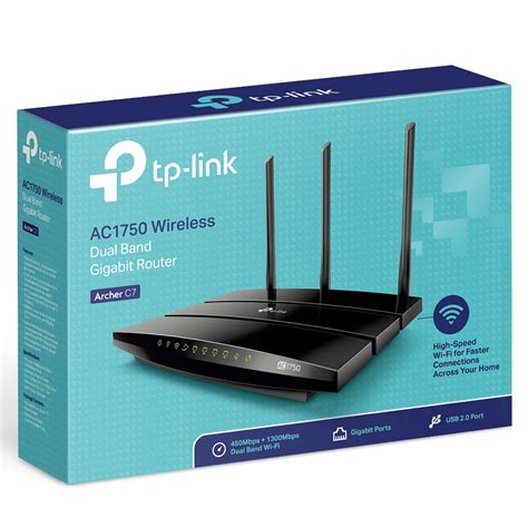 Router Inalámbrico Tp Link Banda Dual Ac1750 Archer C7 Pcmig