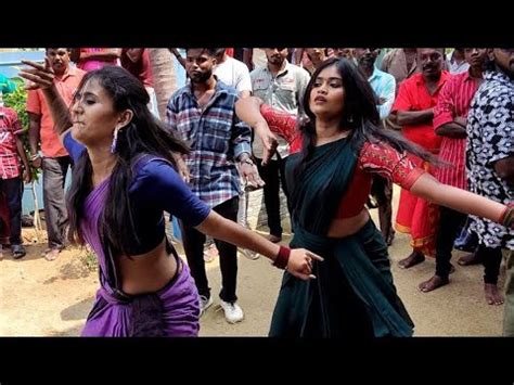 Tamil Girls Divya And Priya Semma Mass Kuthu Dance For Dandanaka Song