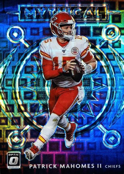 Patrick Mahomes II 2020 Optic Mythical Black Pandora 1 Price Guide