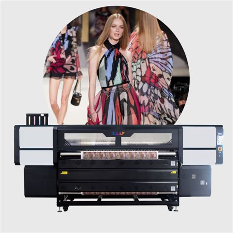 Leaf Sublimation Printer I A H Digital Polyester Textile