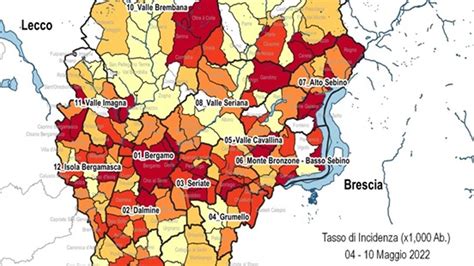 Covid Tasso Dincidenza In Discesa La Situazione Comune Per Comune