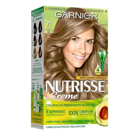 Colora O Garnier Nutrisse Creme Louro Esplendido Sol Peeling