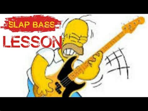 Belajar Bass Slap Bass Pattern Thumb Hammer Pluck From Josh