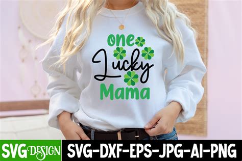 One Lucky Mama Svg Cut File Graphic By Ranacreative51 · Creative Fabrica