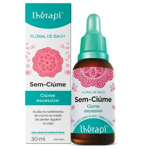 Floral de Bach Sem Ciúmes 30ml Thérapi Naturalmed Farmácia de