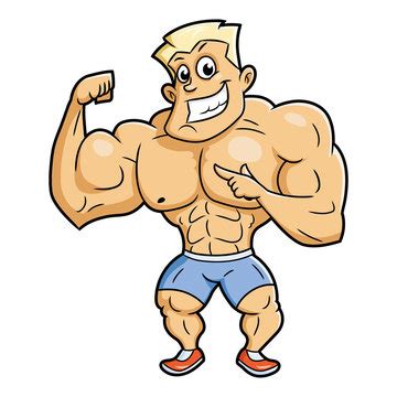 21,261 BEST Muscle Man Cartoon IMAGES, STOCK PHOTOS & VECTORS | Adobe Stock