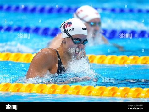 Usas Kate Douglass During The Womens 200m Individual Medley Heat 2 At The Tokyo Aquatics