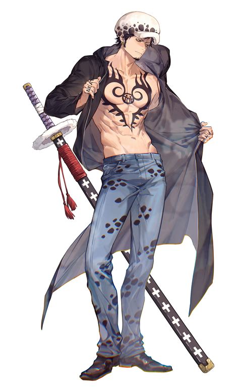 Trafalgar D Water Law One Piece Image Zerochan Anime