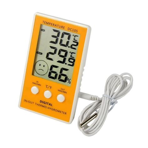 Wisefield Digital Thermometer Hygrometer Lcd Indoor Outdoor Temperature