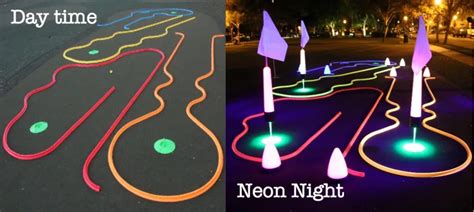 Cosmic Putting Track And Office Golf Game Glow Gear Golf