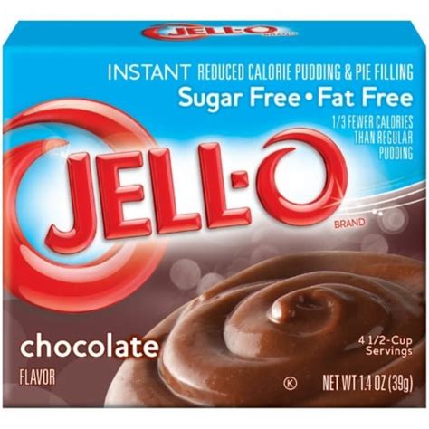 Jell O Sugar Free Chocolate Instant Pudding Mix Pack Of 2 2 Packs Frys Food Stores