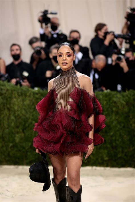 Tessa Thompson 2021 Met Gala • Celebmafia