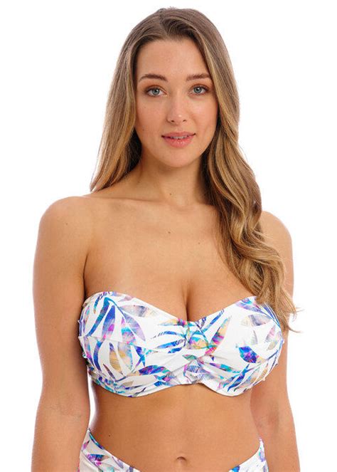 Fantasie Calypso Harbour Underwired Twist Bandeau Bikini Top Mabel