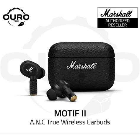 Original Marshall Motif Ii Active Noise Cancelling Anc Bluetooth