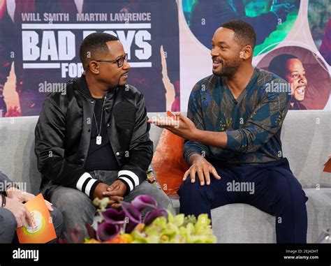 MIAMI, FLORIDA - JANUARY 13: Martin Lawrence and Will Smith are seen on ...