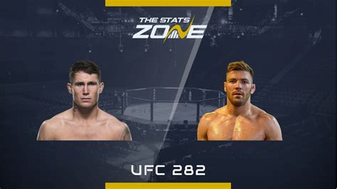 Mma Preview Darren Till Vs Dricus Du Plessis At Ufc 282 The Stats Zone