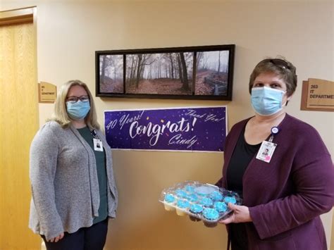 Sparta Community Hospital Celebrates Cindy McCauley For 40 Years Of