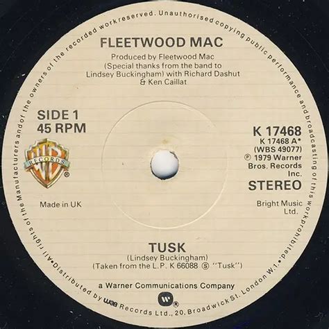 Tusk Fleetwood Mac Vinyl 7inch CD Recordsale