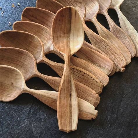 Fantastic hand carved spoons by Derek Sanderson | Wood spoon carving ...