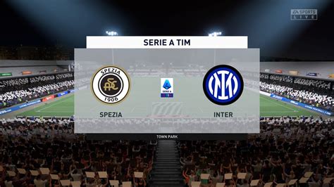 Fifa Spezia Vs Inter Italy Serie A Tim April