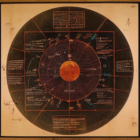 A Copper Plate Diagram For A Planet Sized Computer Midjourney Openart