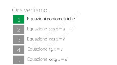 Equazioni Goniometriche Elementari Come Risolverle