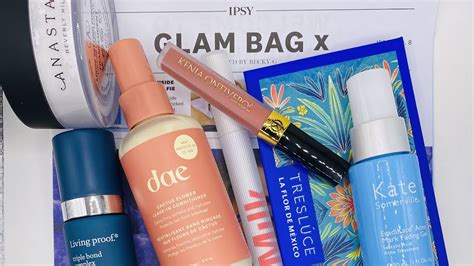 Ipsy Glam Bag X Becky G Unboxing 8 Full Size Products Ipsydotcom