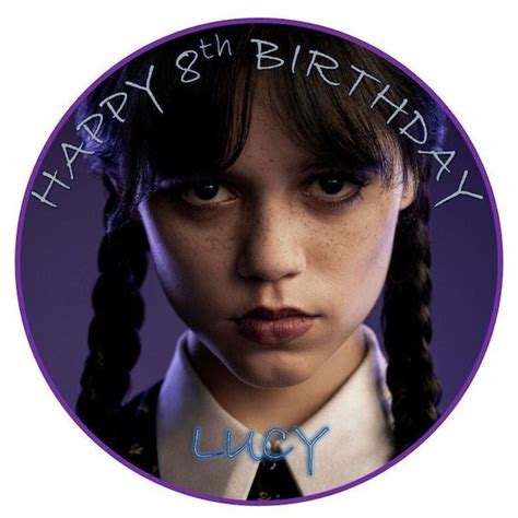 Wednesday Addams Cupcakes Etsy Uk