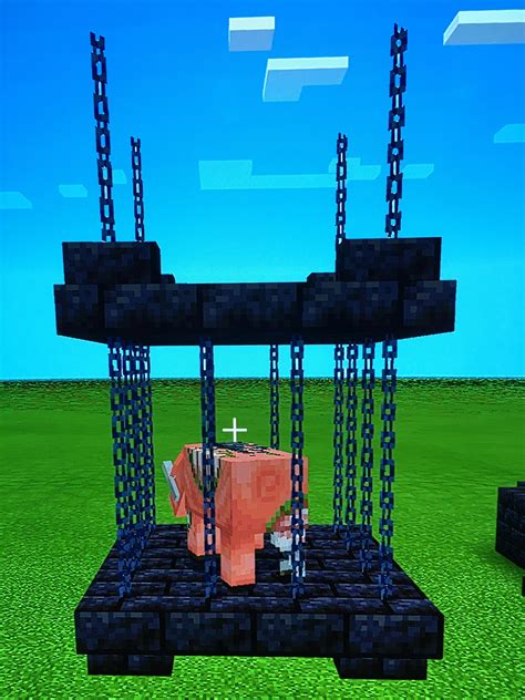 Simple Cage Design For Bigger Mobs Rminecraft