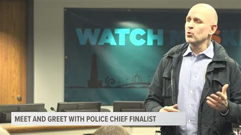 Meet Muskegon S Sole Candidate For Police Chief Wzzm13