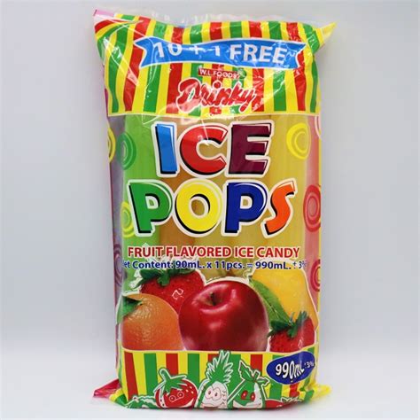 Drinky Ice Pops Fruit Flavor Assorted Salangi Ko Pu