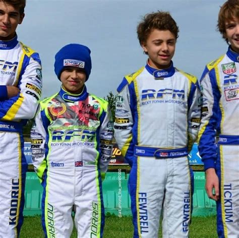 Lando Norris And Max Fewtrell Formel 1 Fussball