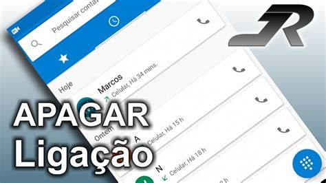 Como apagar uma ligação no histórico de chamadas YouTube