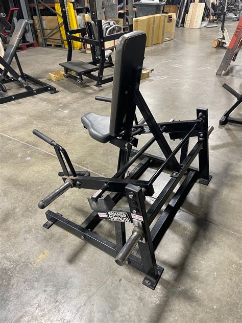 Hammer Strength Pl Sh Plate Loaded Seatedstanding Shrug Midwest Used