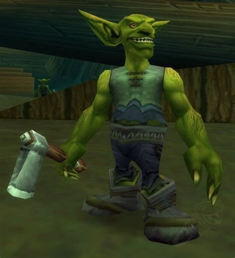 Goblin Woodcarver Npc Classic World Of Warcraft