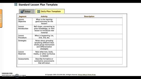 Important Components Of Lesson Plan Printable Templates Free