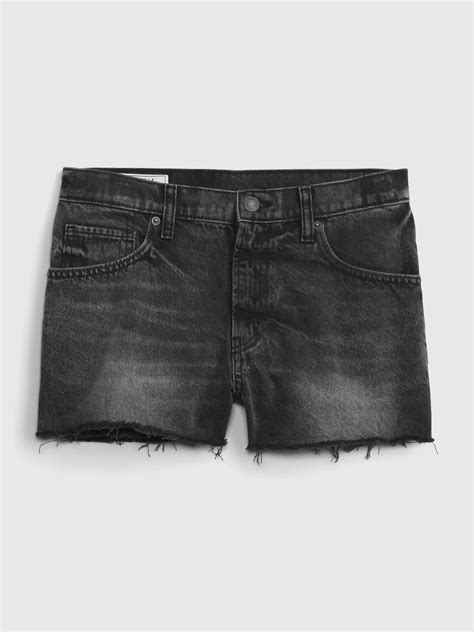 2 Low Rise Denim Beach Shorts Gap